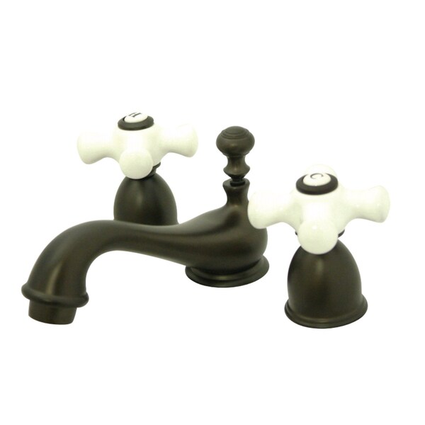 Kingston Brass KS3955PX Mini-Widespread Bathroom Faucet, Oil Rubbed Bronze KS3955PX - main